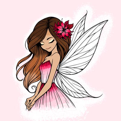 realistic fairy