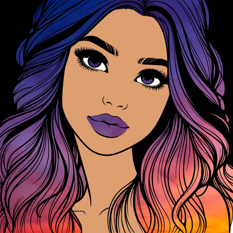 beautiful realistic girl