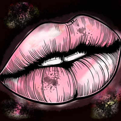 realistic lips