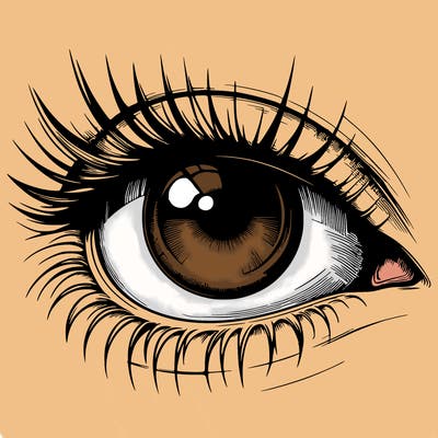 realistic eye