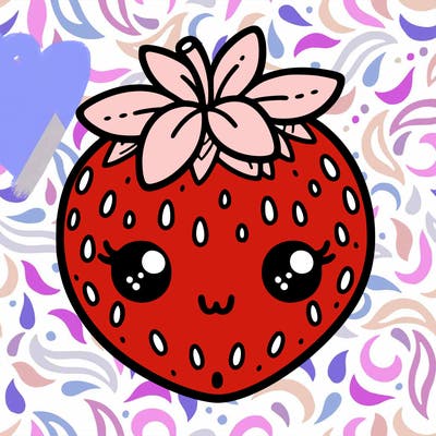 cute strawberry