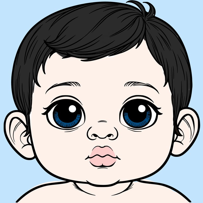 realistic baby