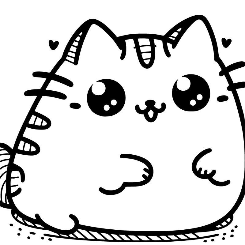 cute pusheen cat