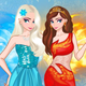 Ice & Fire Princess Dress Up
