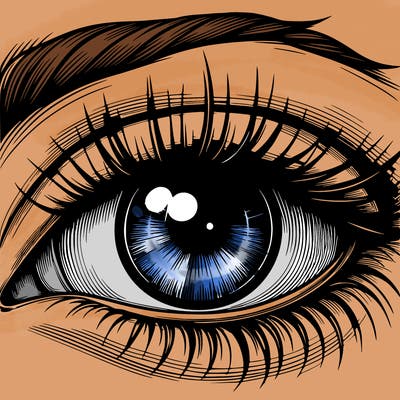 realistic eye