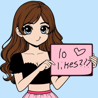 realistic pretty girl holding blank sign