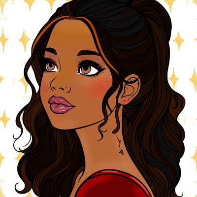 beautiful realistic girl