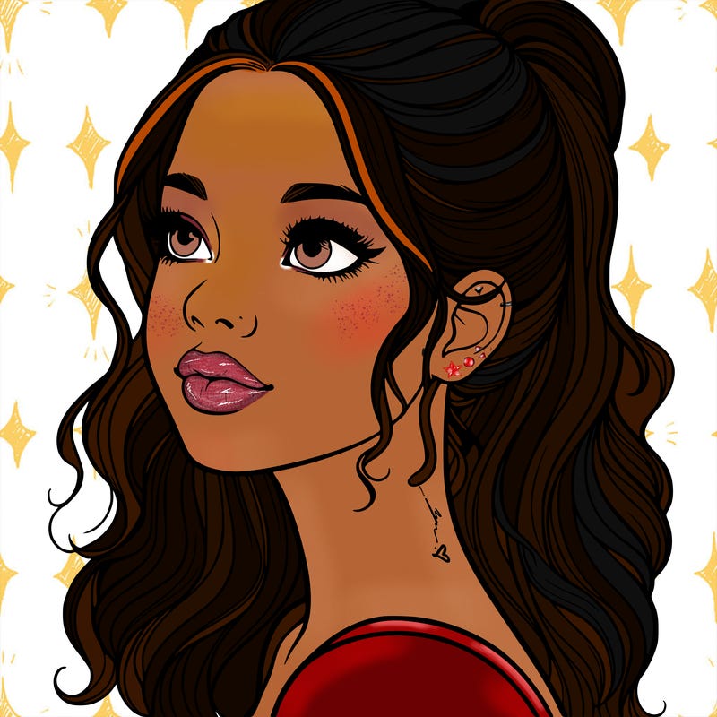 beautiful realistic girl