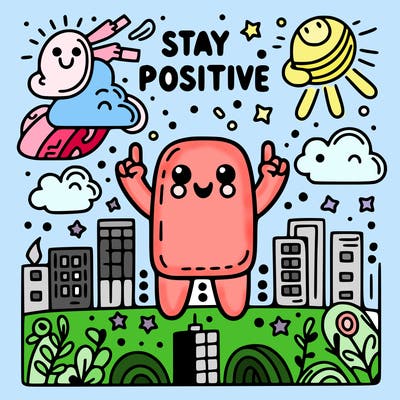 stay positive