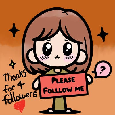 please follow me