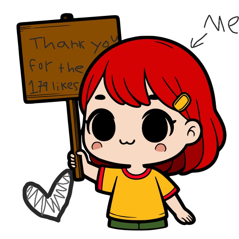 girl holding up a sign