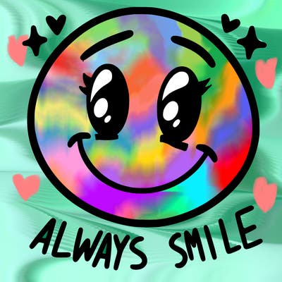 always smile