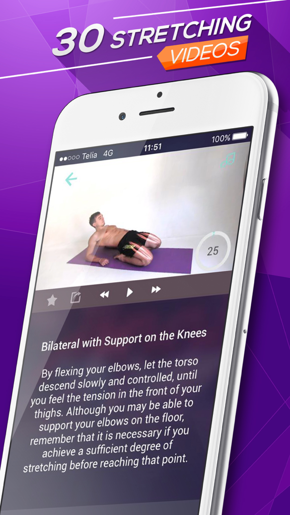 Stretching & Flexibility Plan - Health & Fitness App | MWM