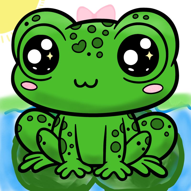 frog cute