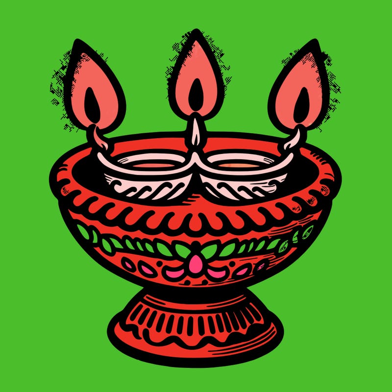 dip lamps for diwali