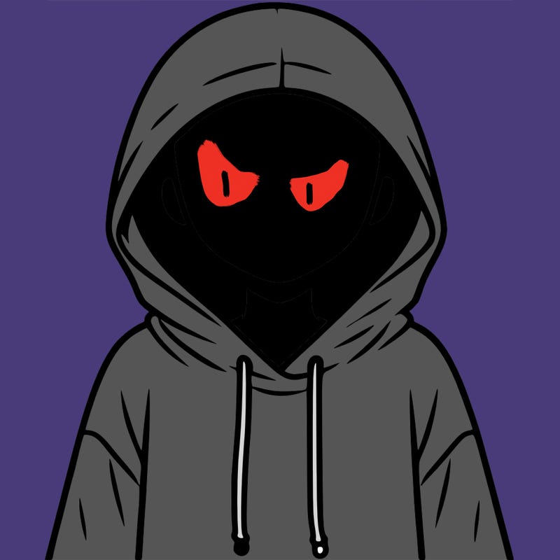 faceless girl in hoodie