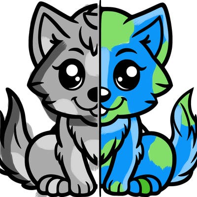 split wolf