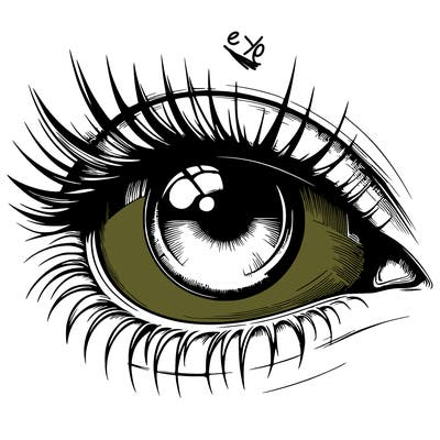 realistic eye