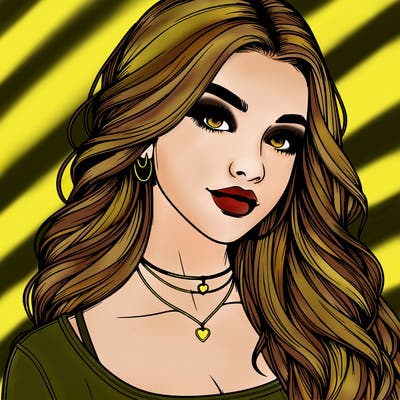 detailed realistic girl