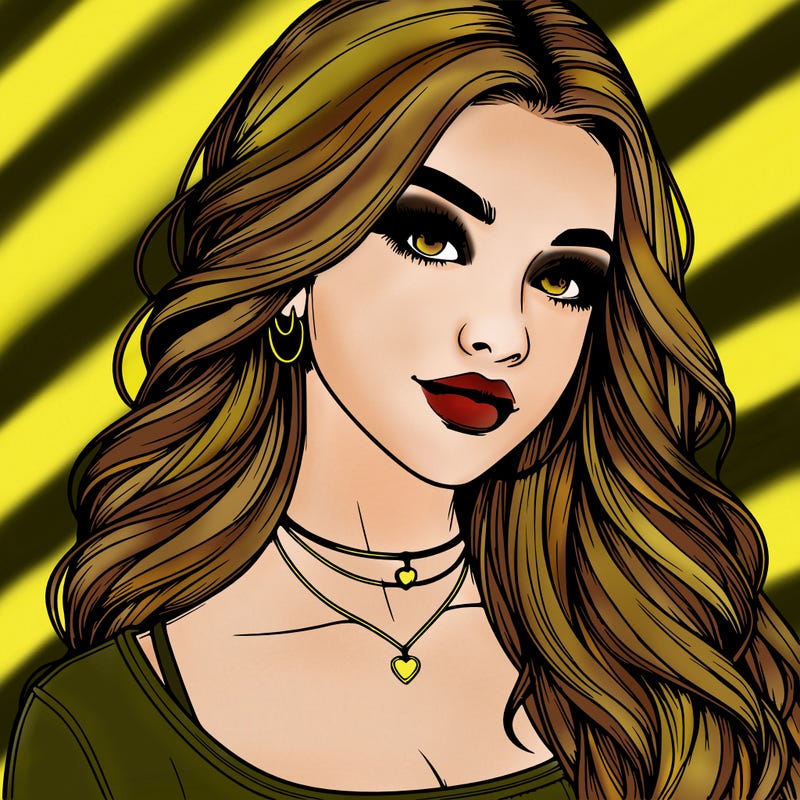 detailed realistic girl