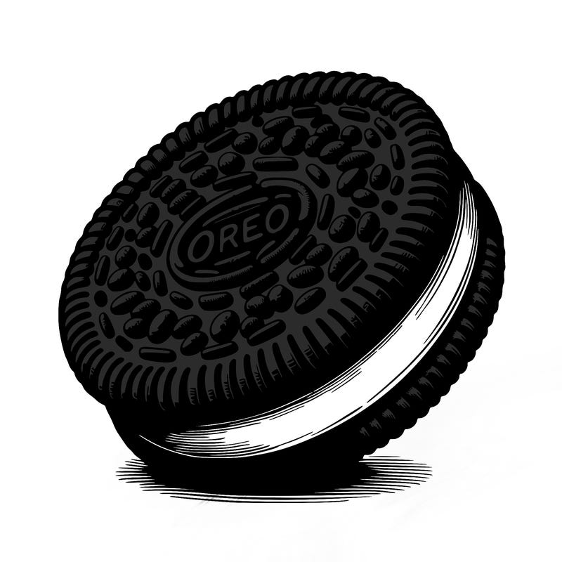 realistic oreo