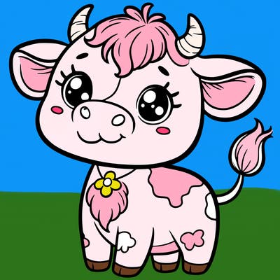 cute cow