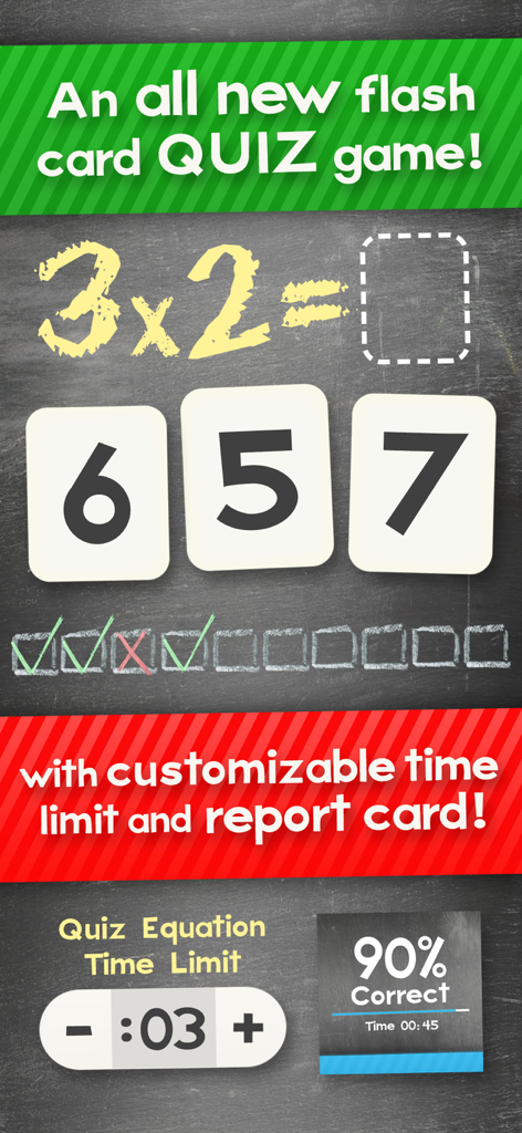Multiplication Math Flashcards - Games App | MWM