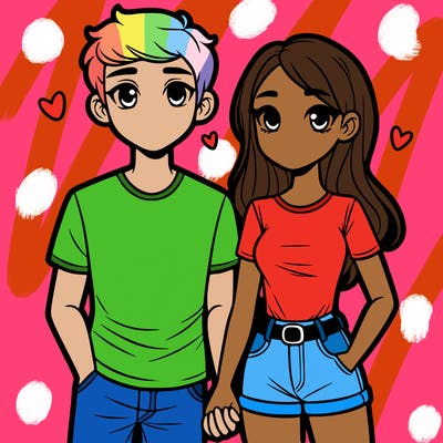 boyfriend and girlfriend