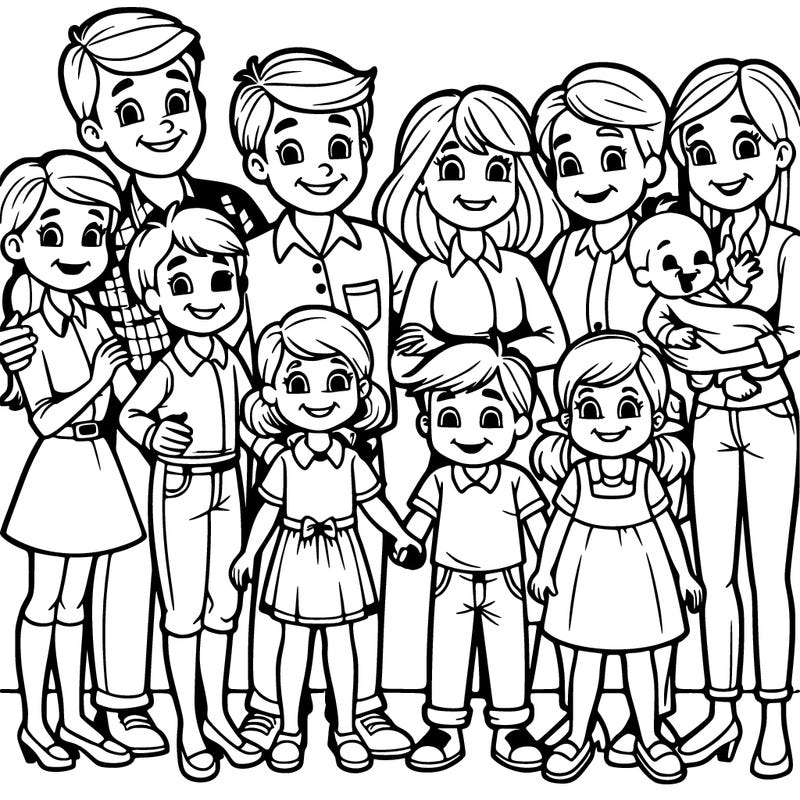 a big family