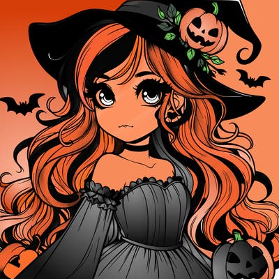 realistic girl halloween