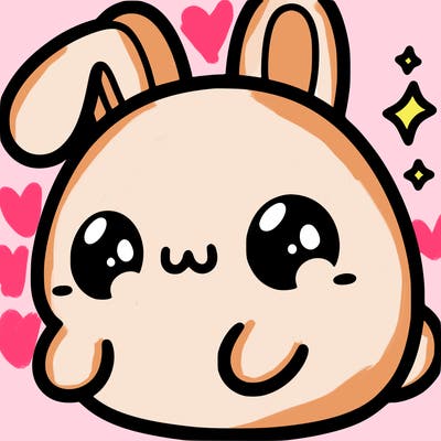 kawaii cute bunny