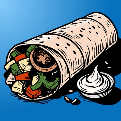 simple shawarma