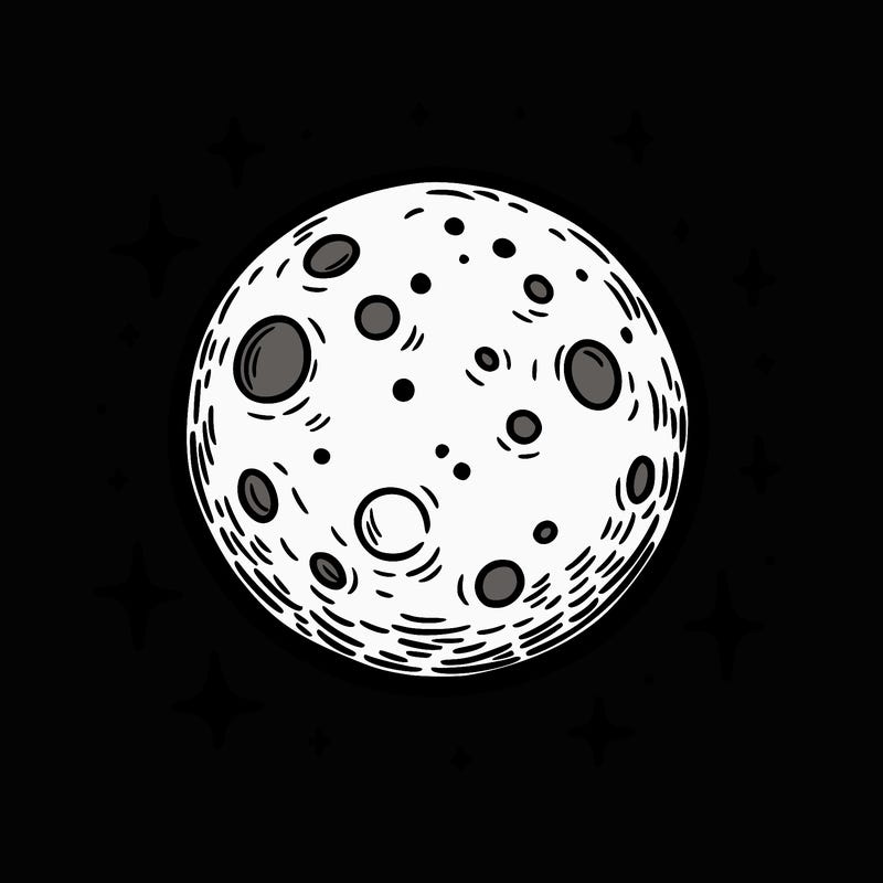 the moon