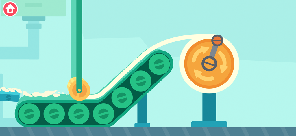 Dinosaur Garbage Truck Games - 아이들을 위한 다채로운 재활용 컨베이어 벨트 및 분류 기계