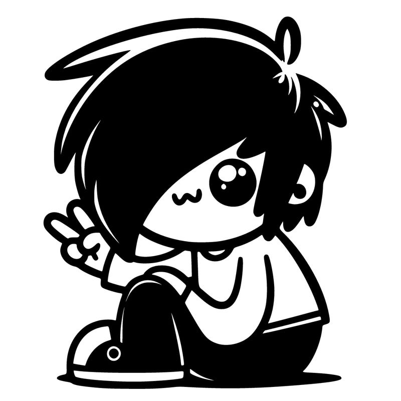 emo person