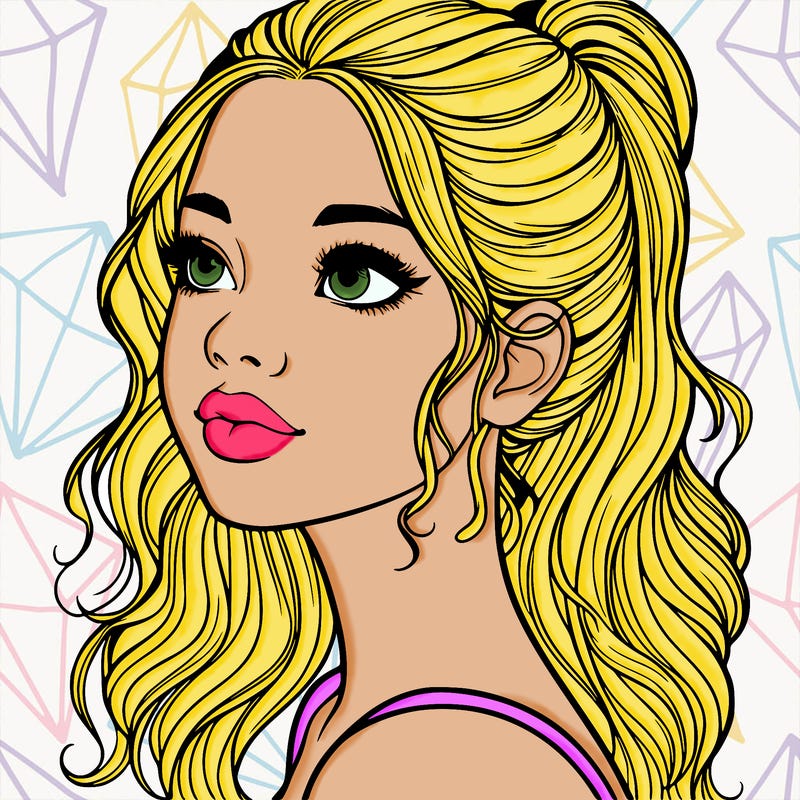 beautiful realistic girl