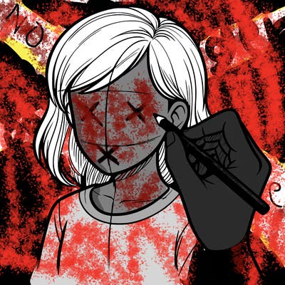 drawing a realistic person