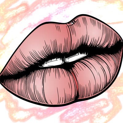 realistic lips