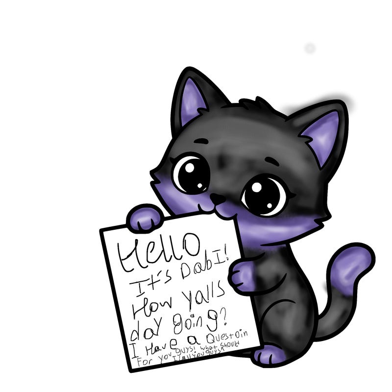 a small cat with a blank sheet of paper in its hand. the cat is sooooooo cute!