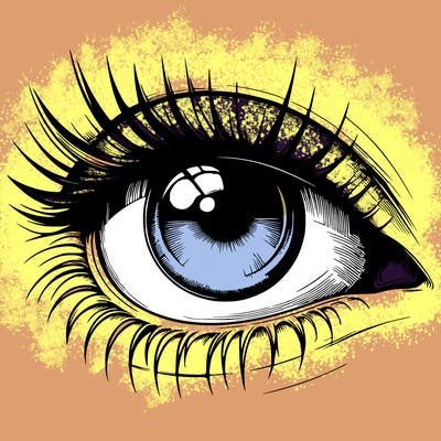 realistic eye