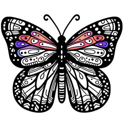 monarch butterfly (danaus plexippus)