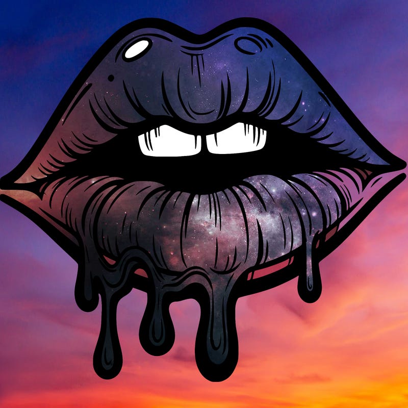 lips that look realistic and drip