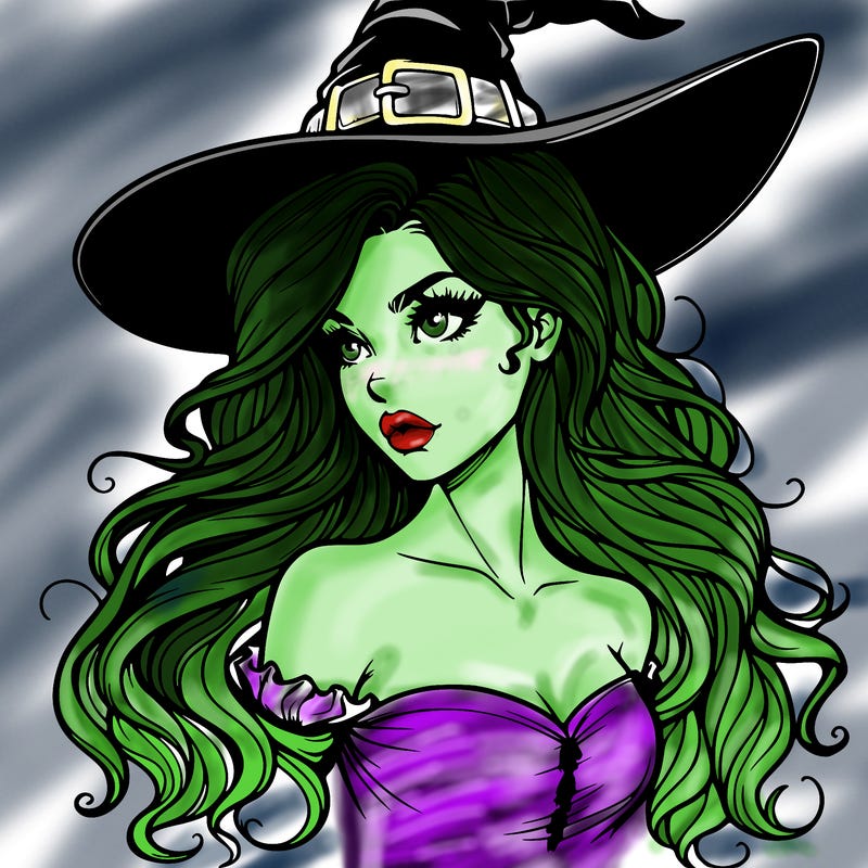 realistic witch