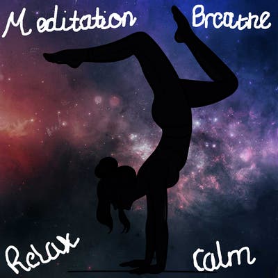 a woman doing a handstand