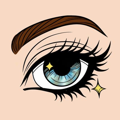 pretty eye