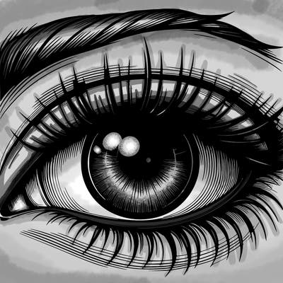 realistic eye