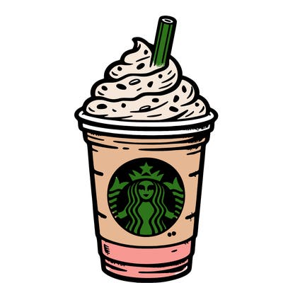 starbucks, frappuccino