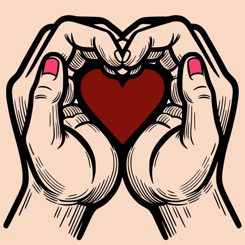 hands making a heart