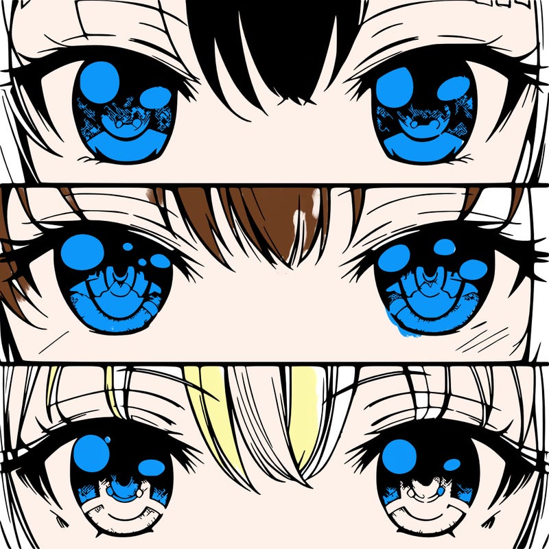 anime eyes