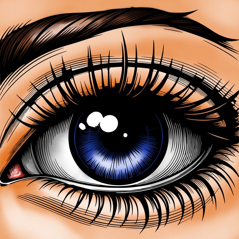 realistic eye